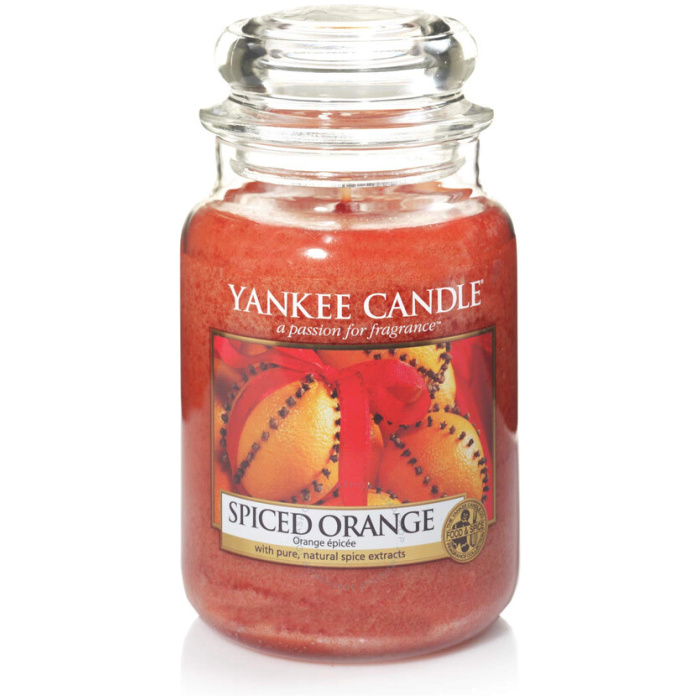 Yankee Candle Αρωματικό Κερί σε Βάζο Spiced Orange Spiced Orange 623gr