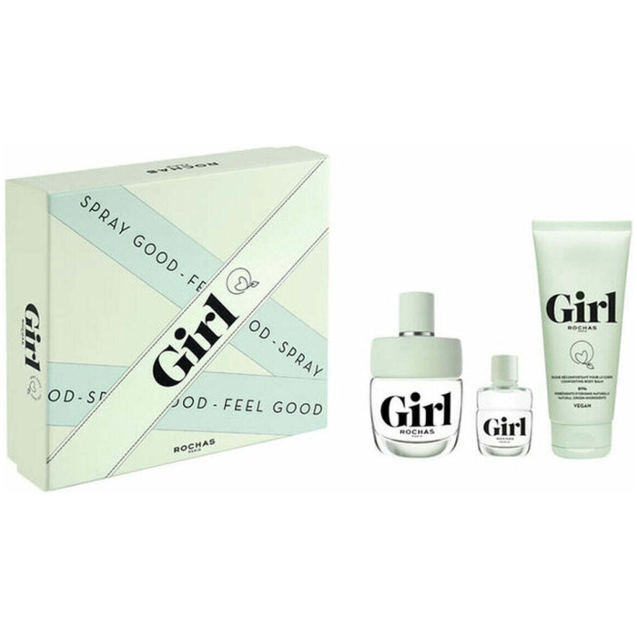 Rochas Girl W Set - EdT 100 ml + b/wash 100 ml + EdT 4.5 ml /2021